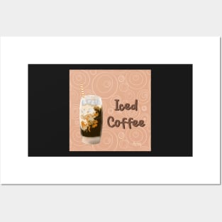 Iced Coffee Posters and Art